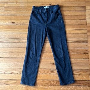 Madewell perfect vintage crop Jean